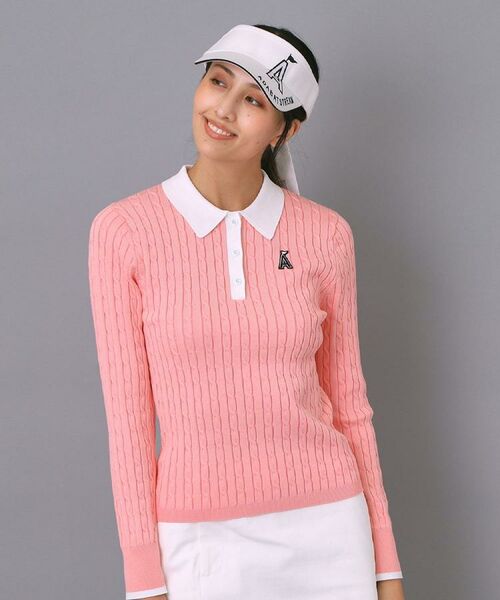 ADABAT STREAM / アダバットストリーム ニット・セーター | ケーブルニットクレリックポロシャツ | 詳細22