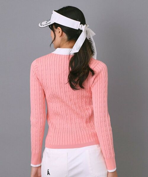 ADABAT STREAM / アダバットストリーム ニット・セーター | ケーブルニットクレリックポロシャツ | 詳細23