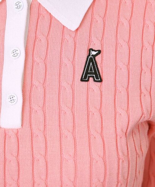 ADABAT STREAM / アダバットストリーム ニット・セーター | ケーブルニットクレリックポロシャツ | 詳細26