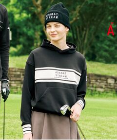 ADABAT STREAM / アダバットストリーム パーカー | ライトスムースフロントロゴフーディー