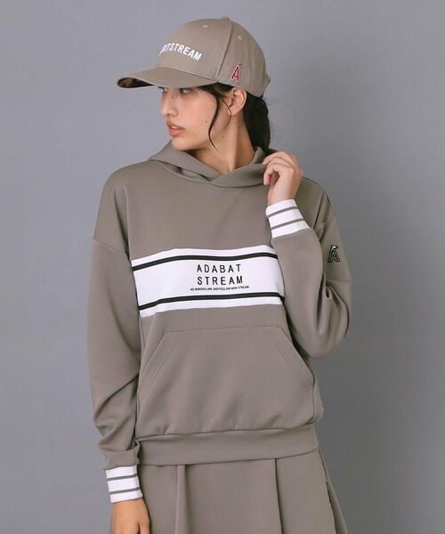 ADABAT STREAM / アダバットストリーム パーカー | ライトスムースフロントロゴフーディー | 詳細10