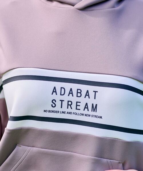 ADABAT STREAM / アダバットストリーム パーカー | ライトスムースフロントロゴフーディー | 詳細15