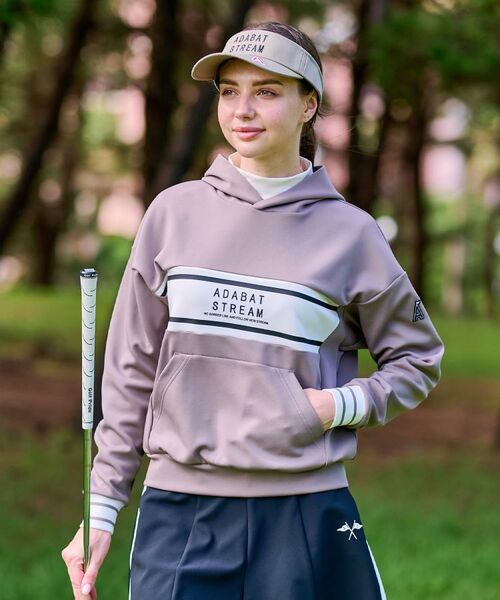 ADABAT STREAM / アダバットストリーム パーカー | ライトスムースフロントロゴフーディー | 詳細17