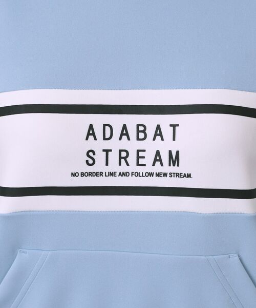 ADABAT STREAM / アダバットストリーム パーカー | ライトスムースフロントロゴフーディー | 詳細23