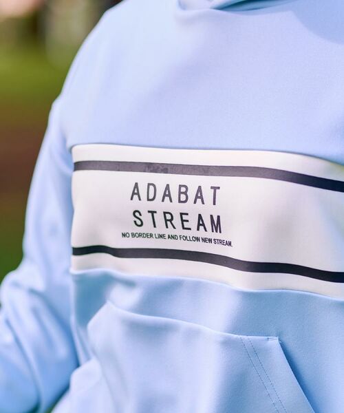 ADABAT STREAM / アダバットストリーム パーカー | ライトスムースフロントロゴフーディー | 詳細24