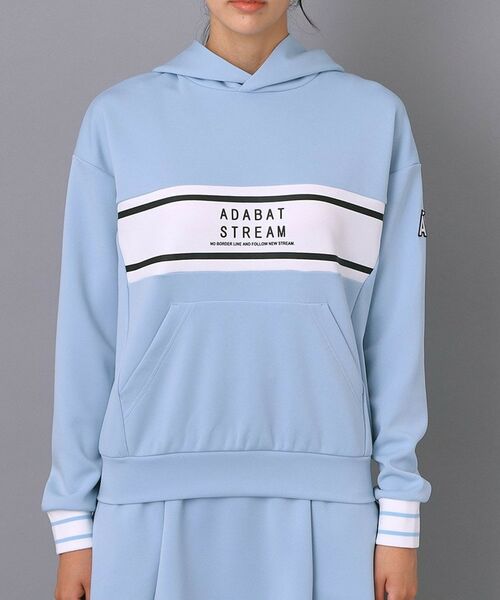ADABAT STREAM / アダバットストリーム パーカー | ライトスムースフロントロゴフーディー | 詳細28