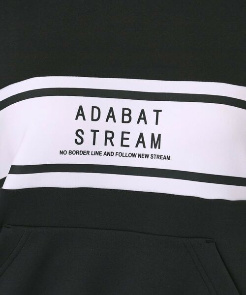 ADABAT STREAM / アダバットストリーム パーカー | ライトスムースフロントロゴフーディー | 詳細5