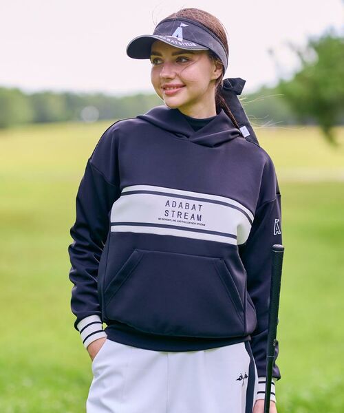 ADABAT STREAM / アダバットストリーム パーカー | ライトスムースフロントロゴフーディー | 詳細8