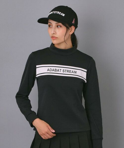 ADABAT STREAM / アダバットストリーム カットソー | フロントロゴモックネックT | 詳細12
