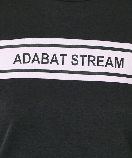 ADABAT STREAM / アダバットストリーム カットソー | フロントロゴモックネックT | 詳細16