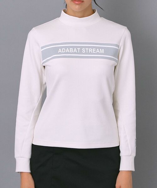 ADABAT STREAM / アダバットストリーム カットソー | フロントロゴモックネックT | 詳細17