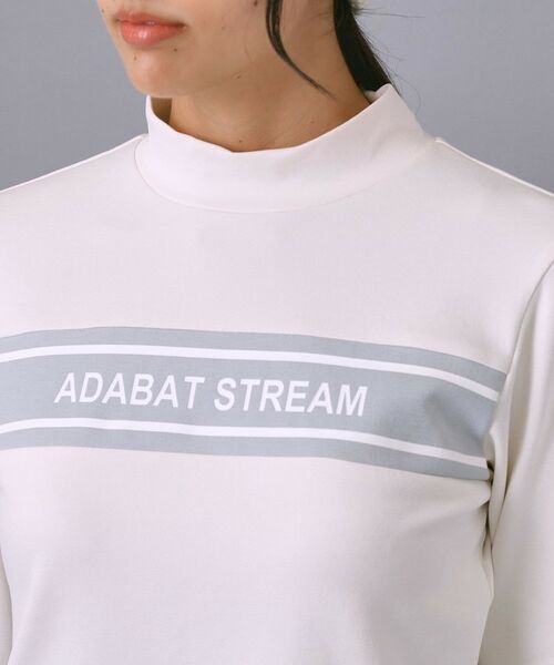 ADABAT STREAM / アダバットストリーム カットソー | フロントロゴモックネックT | 詳細20