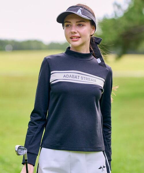 ADABAT STREAM / アダバットストリーム カットソー | フロントロゴモックネックT | 詳細9