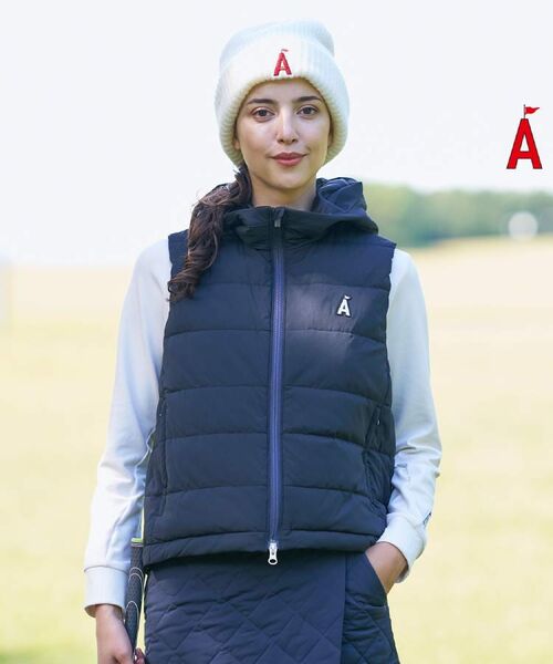 ADABAT STREAM/アダバットストリーム 【撥水】ライト中綿ベスト ブラック(019) 40(L) ADABAT STREAM/アダバットストリーム 【撥水】ライト中綿ベスト ブラック(019) 40(L)