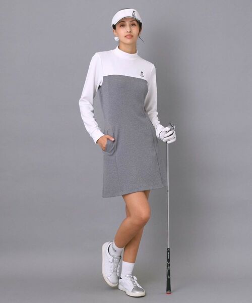 ADABAT STREAM / アダバットストリーム ワンピース | スムースブロッキングワンピース | 詳細4