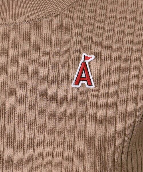 ADABAT STREAM / アダバットストリーム ワンピース | ワイドリブAラインニットワンピ | 詳細13