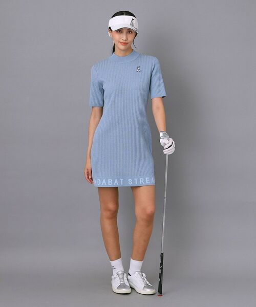 ADABAT STREAM / アダバットストリーム ワンピース | ワイドリブAラインニットワンピ | 詳細17
