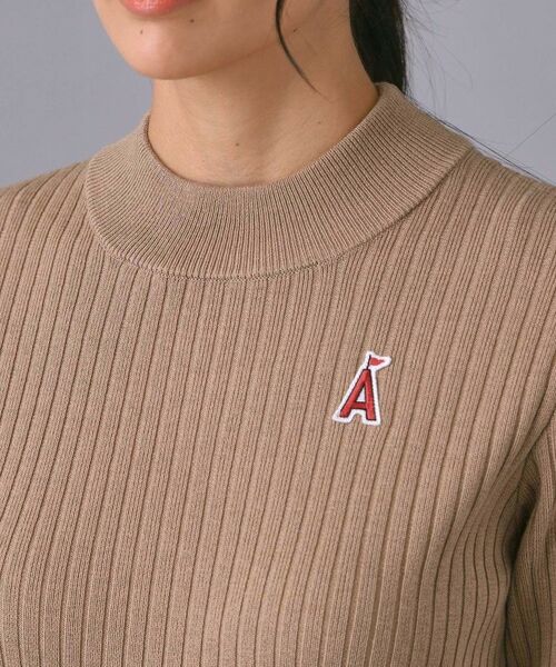 ADABAT STREAM / アダバットストリーム ワンピース | ワイドリブAラインニットワンピ | 詳細24