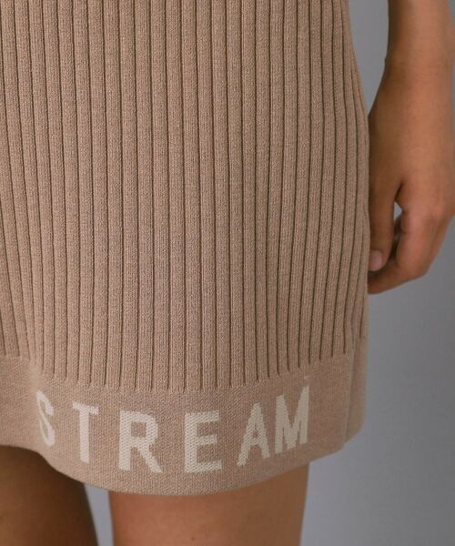 ADABAT STREAM / アダバットストリーム ワンピース | ワイドリブAラインニットワンピ | 詳細26