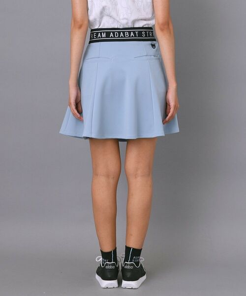 ADABAT STREAM / アダバットストリーム ミニ・ひざ丈スカート | ロゴラインフレアスカート | 詳細22
