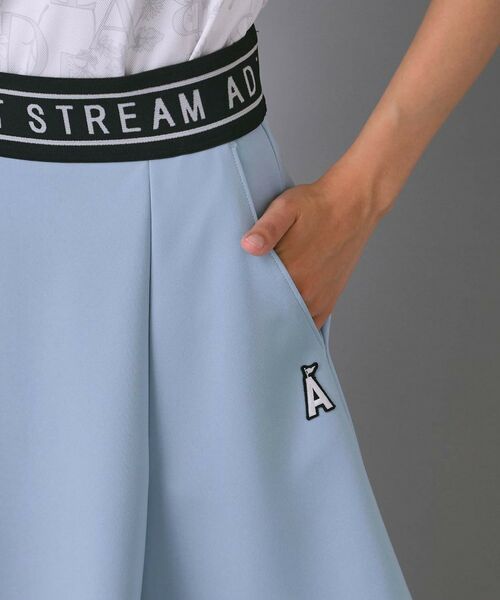 ADABAT STREAM / アダバットストリーム ミニ・ひざ丈スカート | ロゴラインフレアスカート | 詳細25