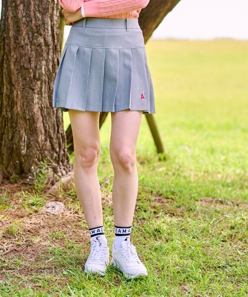 ADABAT STREAM / アダバットストリーム ミニ・ひざ丈スカート | プリーツスカート | 詳細1