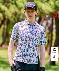 ADABAT STREAM / アダバットストリーム ポロシャツ | 【吸水速乾/UVカット】ボタニカルポロシャツ
