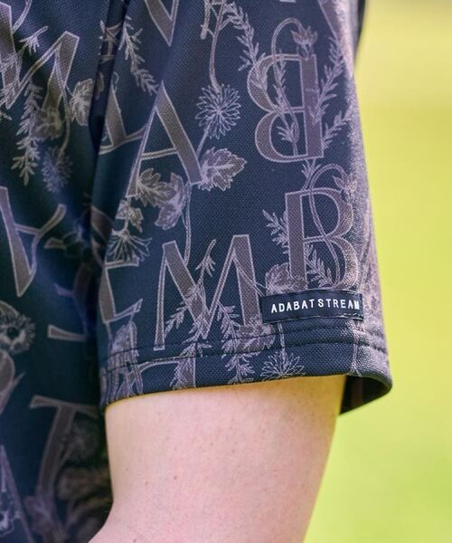 ADABAT STREAM / アダバットストリーム ポロシャツ | 【吸水速乾/UVカット】ボタニカルポロシャツ | 詳細16