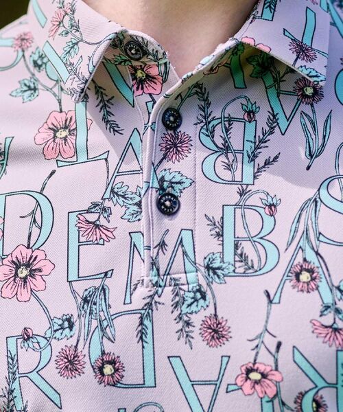 ADABAT STREAM / アダバットストリーム ポロシャツ | 【吸水速乾/UVカット】ボタニカルポロシャツ | 詳細25