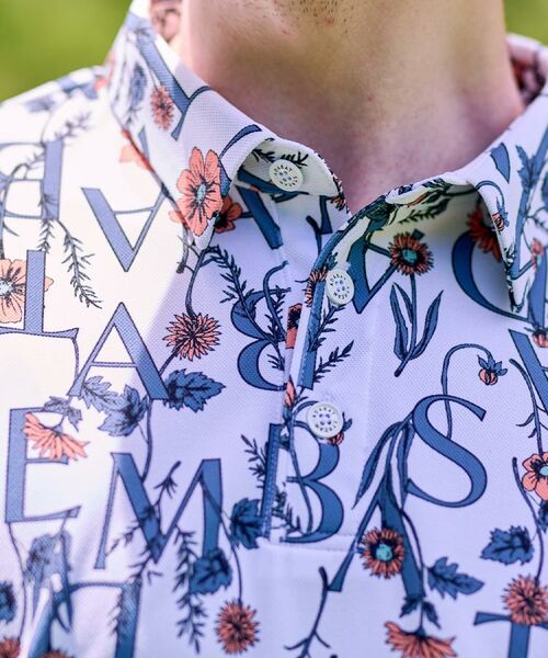 ADABAT STREAM / アダバットストリーム ポロシャツ | 【吸水速乾/UVカット】ボタニカルポロシャツ | 詳細5