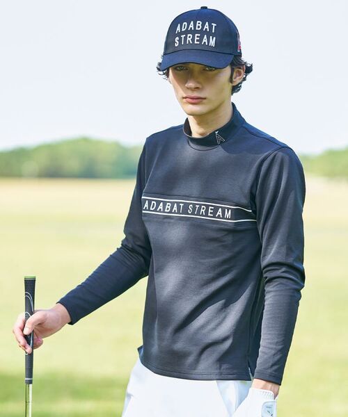 ADABAT STREAM / アダバットストリーム カットソー | フロントロゴモックネックT | 詳細10