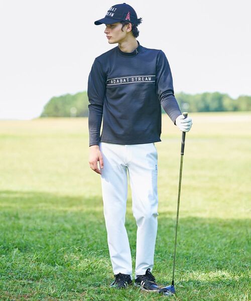 ADABAT STREAM / アダバットストリーム カットソー | フロントロゴモックネックT | 詳細11