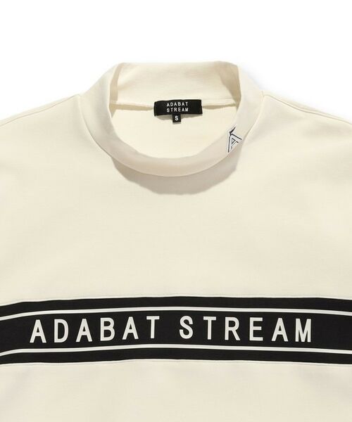 ADABAT STREAM / アダバットストリーム カットソー | フロントロゴモックネックT | 詳細5