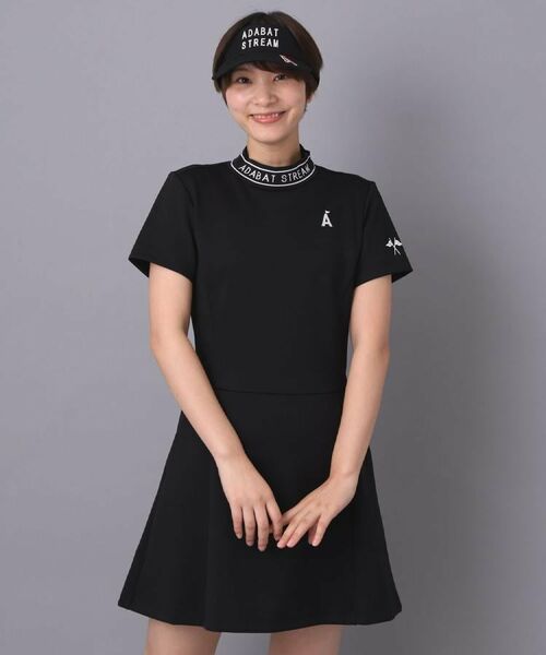 ADABAT STREAM / アダバットストリーム ワンピース | スムースタッチAラインワンピース | 詳細1