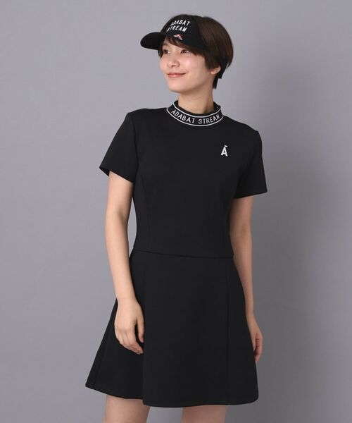 ADABAT STREAM / アダバットストリーム ワンピース | スムースタッチAラインワンピース | 詳細2