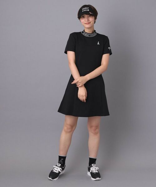 ADABAT STREAM / アダバットストリーム ワンピース | スムースタッチAラインワンピース | 詳細3