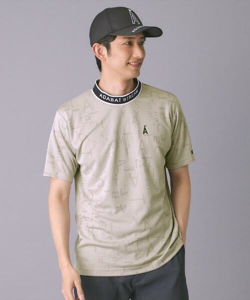 ADABAT STREAM / アダバットストリーム カットソー | 3Dロゴジャカード半袖モックT | 詳細20