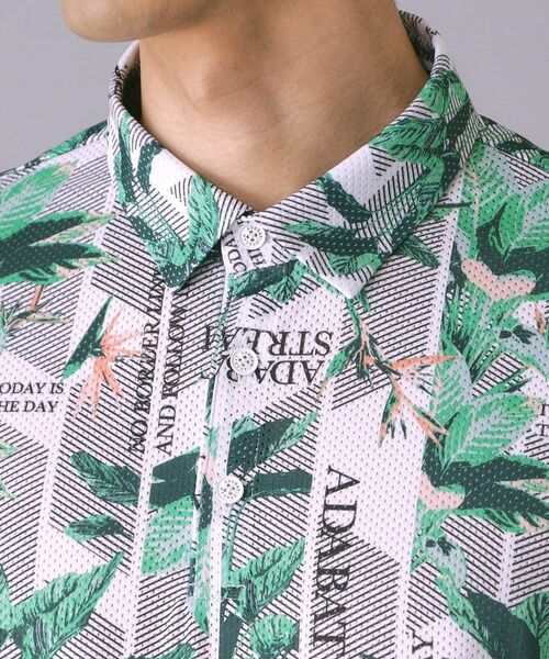 ADABAT STREAM / アダバットストリーム ポロシャツ | トロピカルメッシュ半袖ポロシャツ | 詳細17