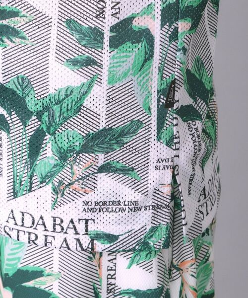 ADABAT STREAM / アダバットストリーム ポロシャツ | トロピカルメッシュ半袖ポロシャツ | 詳細19