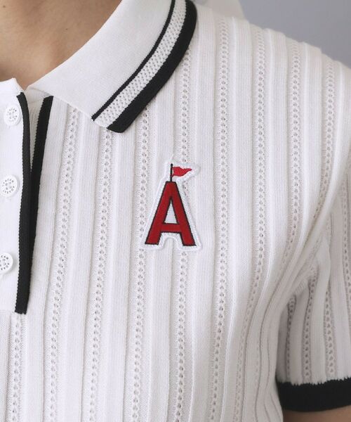 ADABAT STREAM / アダバットストリーム ニット・セーター | クレリックリブニットポロ | 詳細14