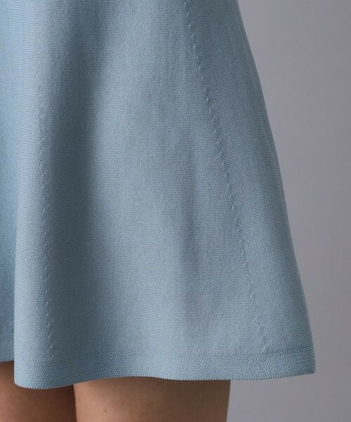 ADABAT STREAM / アダバットストリーム ワンピース | ジオメトリックニットポロワンピース | 詳細13