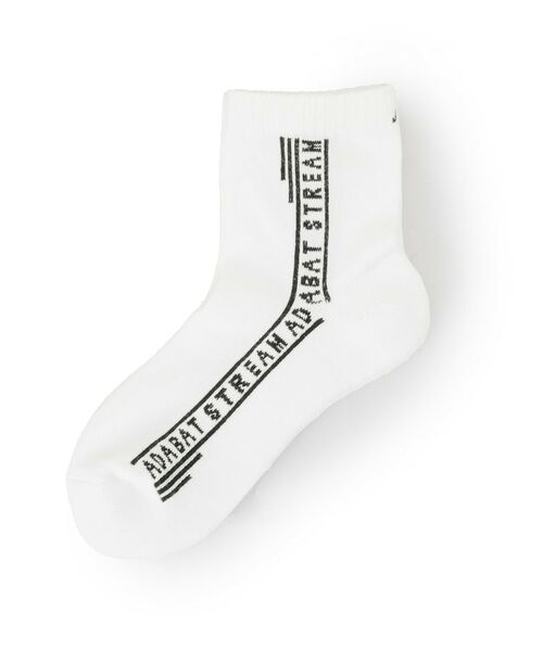 ADABAT STREAM / アダバットストリーム ソックス | STショートアシストソックス（ホワイト(001)）