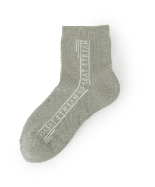 ADABAT STREAM / アダバットストリーム ソックス | STショートアシストソックス（ライトグレー(011)）
