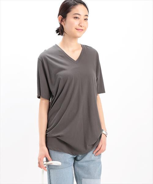 セール Basic Vネックtシャツ Tシャツ Adam Et Rope アダム エ ロペ ファッション通販 タカシマヤファッションスクエア
