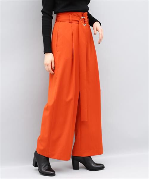 セール ハイウエストリボンパンツ その他パンツ Adam Et Rope アダム エ ロペ ファッション通販 タカシマヤファッションスクエア