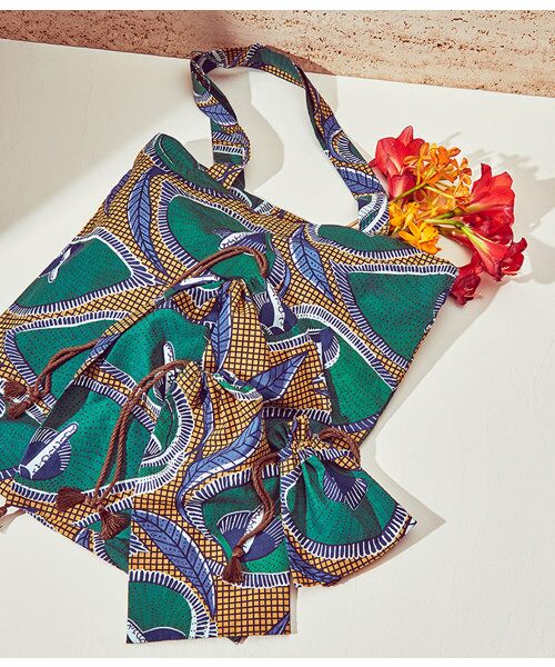 セール アフリカンプリントbag トートバッグ Adam Et Rope アダム エ ロペ ファッション通販 タカシマヤファッションスクエア