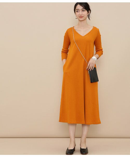 セール 針ぬきフライスａラインワンピース ワンピース Adam Et Rope アダム エ ロペ ファッション通販 タカシマヤファッションスクエア