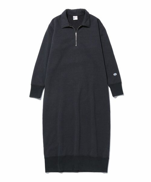 セール 別注rochester Half Zip Sweat Top One Piece ワンピース Adam Et Rope アダム エ ロペ ファッション通販 タカシマヤファッションスクエア
