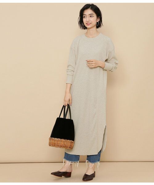 セール サーマルロングワンピース ワンピース Adam Et Rope アダム エ ロペ ファッション通販 タカシマヤファッションスクエア