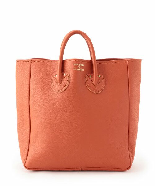 【YOUNG & OLSEN】 EMBOSSED LEATHER TOTE M